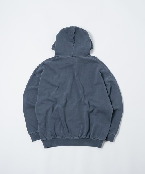 ADAMASTE（アダマスト）の「ヴィンテージライクロゴプリントパーカー（パーカー・メンズ・ブラック/ベージュ/ブルー/グレー・FREE）」の18枚目の写真