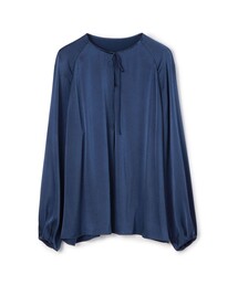 TOMORROWLAND collection | ウォッシャブルサテン ループラグランブラウス(シャツ/ブラウス)