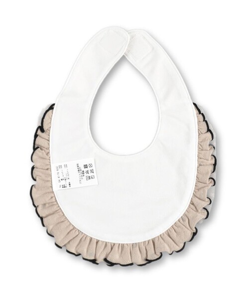 BRANSHES（ブランシェス）の「【ベビー】いちご総柄スタイ（スタイ/よだれかけ・キッズ・アイボリー/ピンク・FREE）」の5枚目の写真