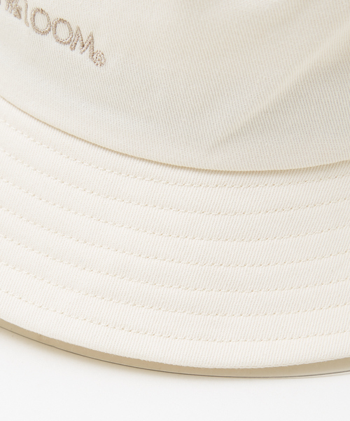 FRUIT OF THE LOOM（フルーツオブザルーム）の「【FRUIT OF THE LOOM】フロントロゴ刺繍 ツイル バケット ハット（ハット・メンズ・ピンク/オフホワイト/ベージュ/サックスブルー/ブラック・フリー）」の11枚目の写真