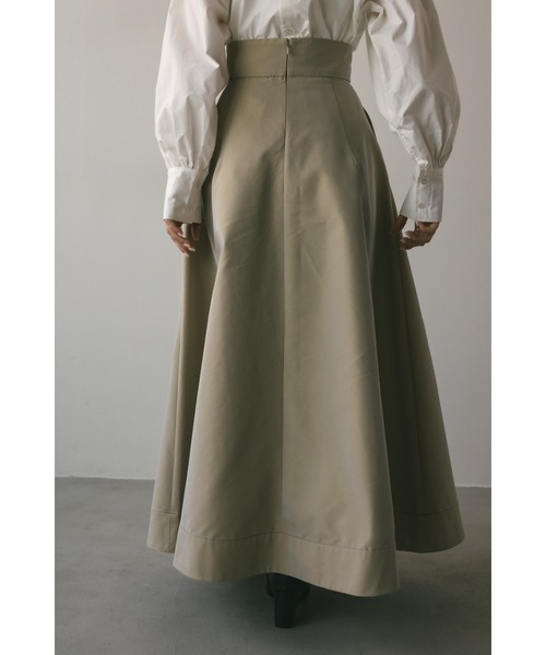STYLEMIXER（スタイルミキサー）の「ヘムパネルフレアスカート（スカート・レディース・ブラック/ベージュ・MEDIUM/SMALL/X-SMALL）」の17枚目の写真