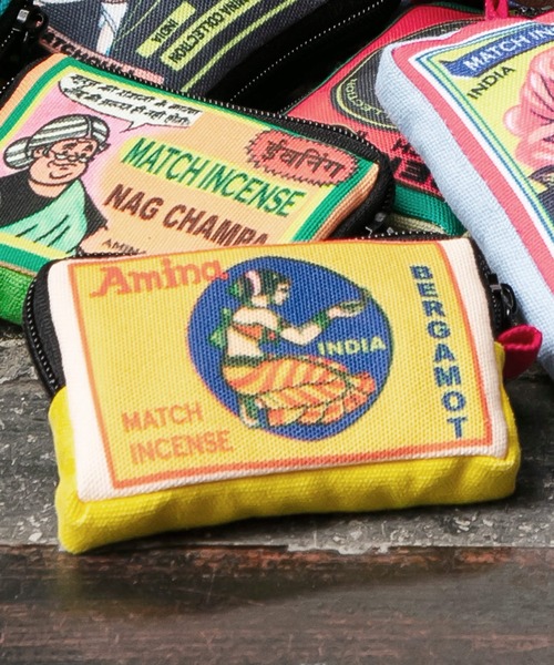 チャイハネ（チャイハネ）の「【チャイハネ】マッチ香プリントミニポーチ（ポーチ・レディース・その他1/その他2/その他3/その他4/その他5/その他6/その他7/その他8/その他9/その他10/その他11/その他12/その他13/その他14/その他15/A/B/C/D/E/その他16/その他17/その他18/その他19/その他20/その他21/その他22/その他23/その他24/その他25/その他26/その他27/その他28/その他29/その他30/その他31/その他32/その他33/その他34/その他35・FREE）」の5枚目の写真