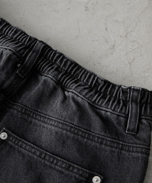 【CLEL】クレイル　ヴィンテージデザインロールアップデニムパンツ　Mサイズ3色 CLEL】Vintage Design Roll-up Denim Pants/ヴィンテージ