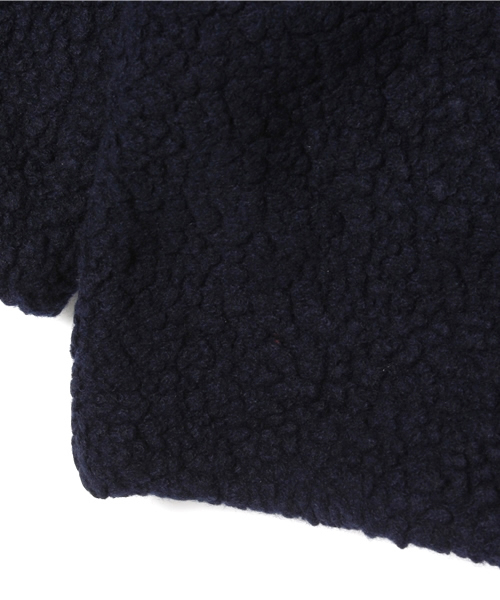 BONTON（ボントン）の「3歳～6歳用 ノーカラーボアコート（その他