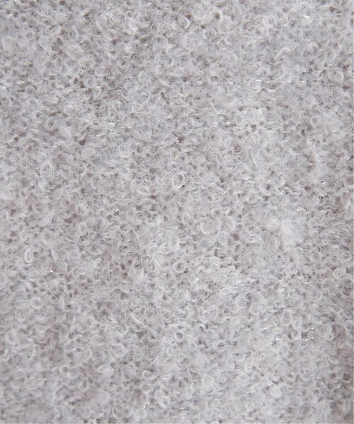 ikka（イッカ）の「ラメブークレーハイネックプルオーバー（ニット/セーター・レディース・ライトグレー/パープル系その他/オフホワイト/グリーン・S/L/M）」の11枚目の写真