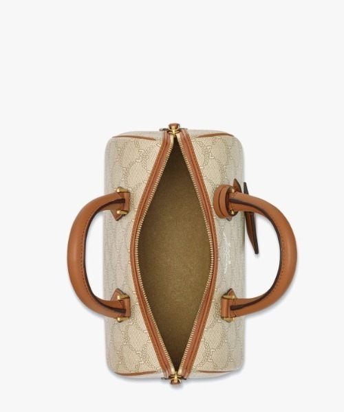 MCM（エムシーエム）の「Ella ボストンバッグ - ローレトス（ボストンバッグ・メンズ・アイボリー/ベージュ・SMALL）」の4枚目の写真