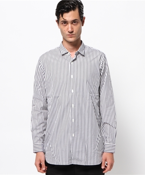 ivory court(アイボリーコート)の「レギュラーカラーロングシャツ◆(シャツ/ブラウス・メンズ・ホワイト/ホワイト×ホワイト/ホワイト系その他・36/40/38)」の8枚目の写真