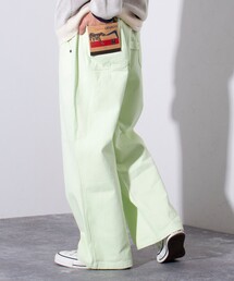 【GEVACO/ゲバコ】10ozデニムイージーワイドパンツ