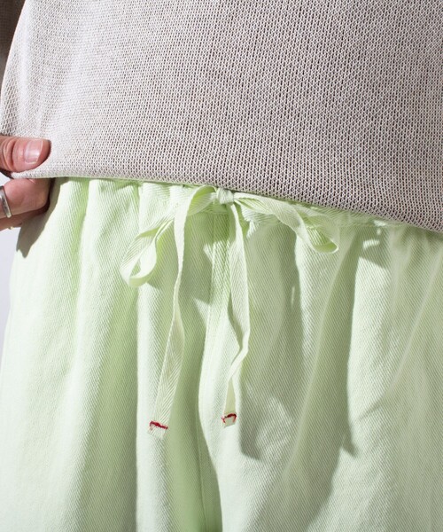 GEVACO(ゲバコ)の「【GEVACO/ゲバコ】10ozデニムイージーワイドパンツ(デニムパンツ・メンズ・ライトブルー/ブラック/ライム/インディゴブルー・M/L)」の7枚目の写真