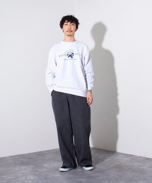 GEVACO(ゲバコ)の「【GEVACO/ゲバコ】10ozデニムイージーワイドパンツ(デニムパンツ・メンズ・ライトブルー/ブラック/ライム/インディゴブルー・M/L)」の21枚目の写真