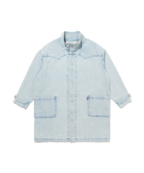 Levi's（リーバイス）の「Levi's/リーバイス ウエスタン デニムコート ライトインディゴ FIRST TAKE（デニムジャケット・メンズ・ライトインディゴブルー・L/M/XL/S）」の9枚目の写真