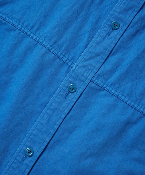 WILD LIFE TAILOR Adam et Rope'（ワイルドテーラーアダムエロペ　）の「【WILD LIFE TAILOR】 ガーメントダイ コットン サファリ ジャケット（ブルゾン・メンズ・ブルー系その他2/ブルー系その他4・M/L）」の12枚目の写真