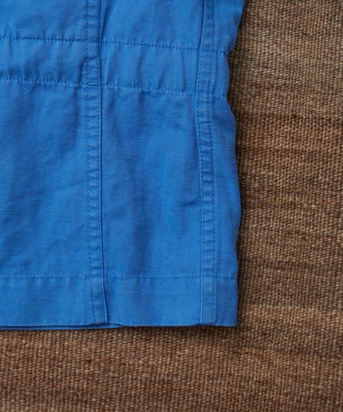 WILD LIFE TAILOR Adam et Rope'（ワイルドテーラーアダムエロペ　）の「【WILD LIFE TAILOR】 ガーメントダイ コットン サファリ ジャケット（ブルゾン・メンズ・ブルー系その他2/ブルー系その他4・M/L）」の20枚目の写真