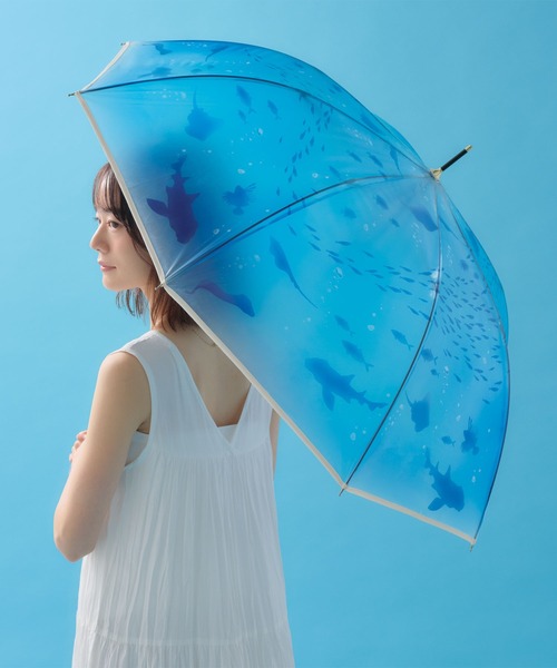 ビニール傘］えのすい×Wpc. アンブレラ 『おはよう、大水槽アンブレラ