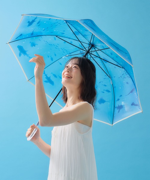 ビニール傘］えのすい×Wpc. アンブレラ 『おはよう、大水槽アンブレラ