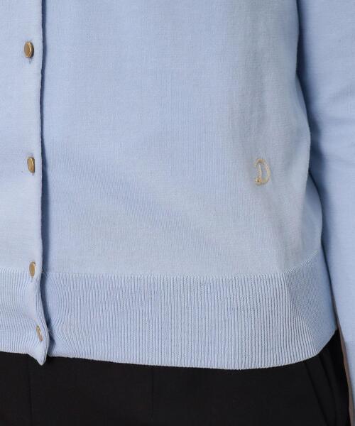 DRESSTERIOR（ドレステリア）の「【アンサンブル可】クルーネックカーディガン（カーディガン/ボレロ・レディース・サックスブルー/ネイビー/イエロー系その他・36/38/34）」の10枚目の写真