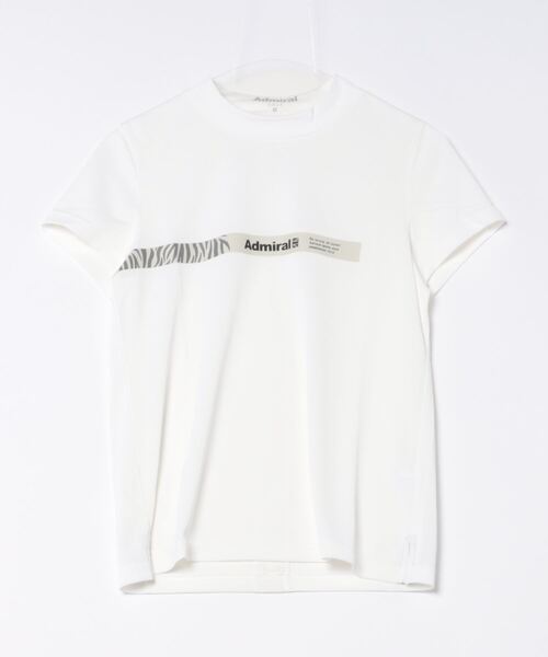 【セール】ゼブラロゴ モックシャツ(Tシャツ/カットソー)|Admiral GOLF(アドミラル ゴルフ)