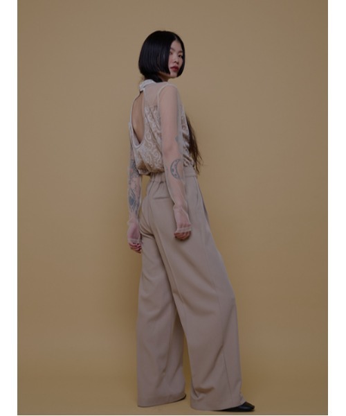 AMAIL(アマイル)の「Paypuri open cloth(シャツ/ブラウス・レディース・ベージュ/ブラウン・FREE)」の3枚目の写真