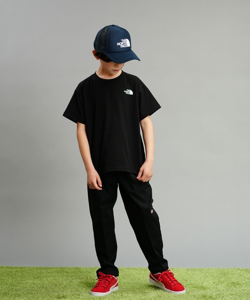 THE NORTH FACE(ザノースフェイス)の「THE NORTH FACE/ザ・ノース・フェイス KIDS' LOGO MESH CAP キッズ NNJ02409(キャップ・キッズ・ネイビー/ダークカーキ/パープル/エメラルドブルー/ダークベージュ/ブラック・M/L)」の21枚目の写真