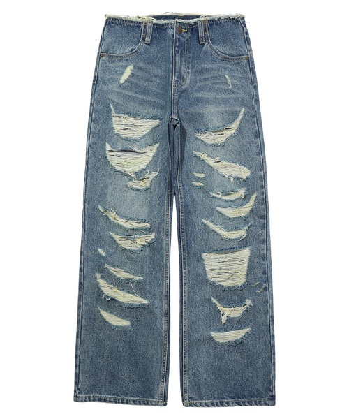 Xgirl デニム WAIST ADJUST DENIM PANTS（デニムパンツ）｜X-girl（エックス