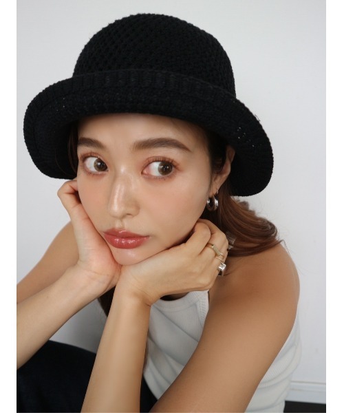 TRUNC（トランクエイティーエイト）の「Thermo Bucket Hat（ハット・レディース・ブラック・FREE）」の9枚目の写真