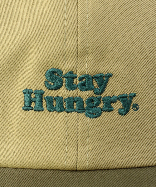 Bshop（ビショップ）の「STAY HUNGRY | コットン 6Pロゴキャップ