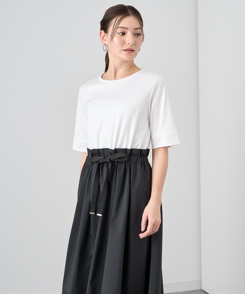 ANAYI（アナイ）の「綿スムースワンピース（ワンピース）」 - WEAR