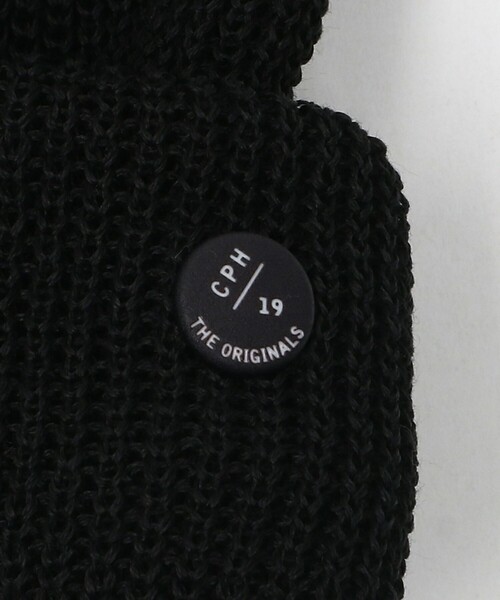 CPH（シーピーエイチ）の「＜CPH＞ストロー ニットキャップ（ニットキャップ/ビーニー・メンズ・ブラック・FREE）」の4枚目の写真