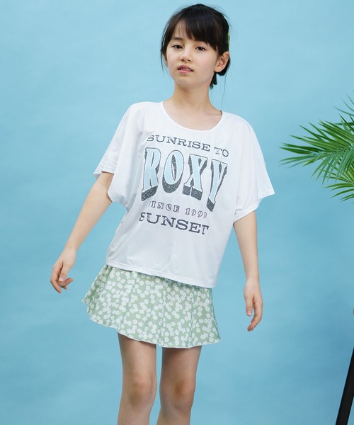 ROXY（ロキシー）の「ROXY/ロキシー ミニ　アリーナ 水着 ビキニ セット 海 川 山 TSW242050（水着・キッズ・ホワイト×レッド/ホワイト×グリーン・140cm/150cm/130cm）」の14枚目の写真