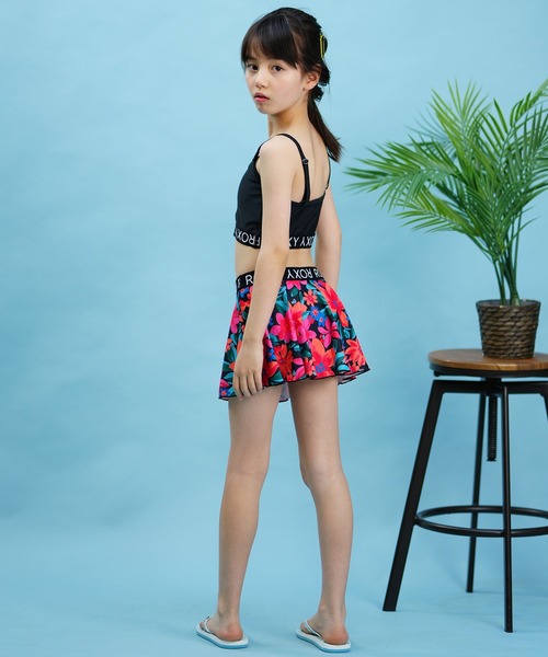 ROXY（ロキシー）の「ROXY/ロキシー ミニ　アリーナ 水着 ビキニ セット 海 川 山 TSW242050（水着・キッズ・ホワイト×レッド/ホワイト×グリーン・140cm/150cm/130cm）」の12枚目の写真