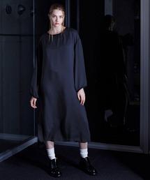 【VOAAOV】Cupro Twill Relax One Piece