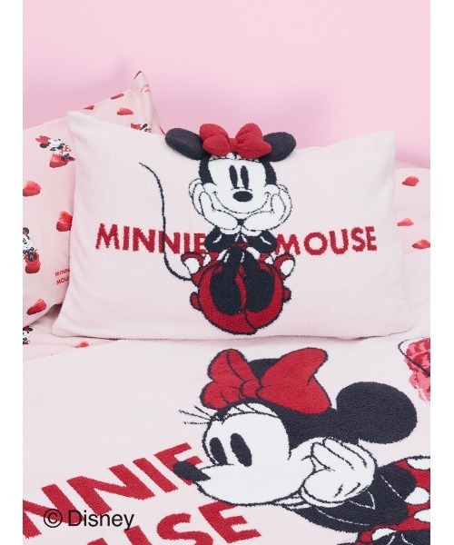 Sleep】Minnie/ジャガードハーフケット(ブランケット