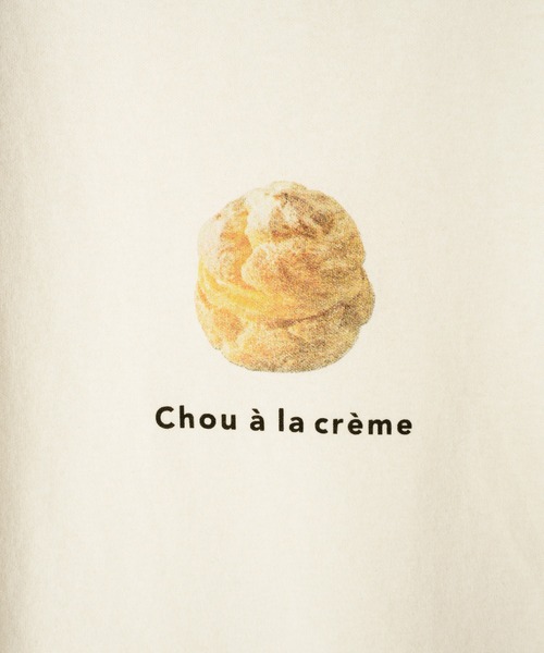 RUBY AND YOU（ルビーアンドユー）の「"chou a la creme"Tシャツ（Tシャツ/カットソー・レディース・アイボリー/オフホワイト・FREE）」の5枚目の写真