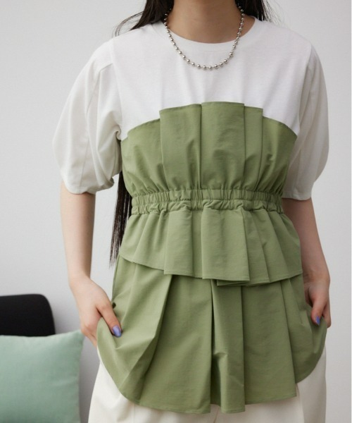 AZUL by moussy（アズールバイマウジー）の「ビスチェレイヤード