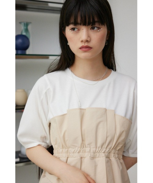 セール】ビスチェレイヤードトップス（Tシャツ/カットソー