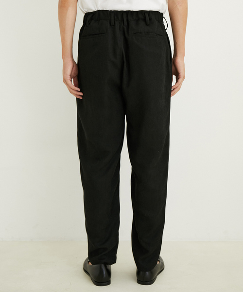 le cercle ADAM ET ROPE'(ルセルクルアダムエロペ)の「【mens】【セットアップ対応】起毛カルゼイージータックパンツ(その他パンツ・メンズ・ベージュ系その他/ブラック/チャコールグレー・L/M)」の8枚目の写真