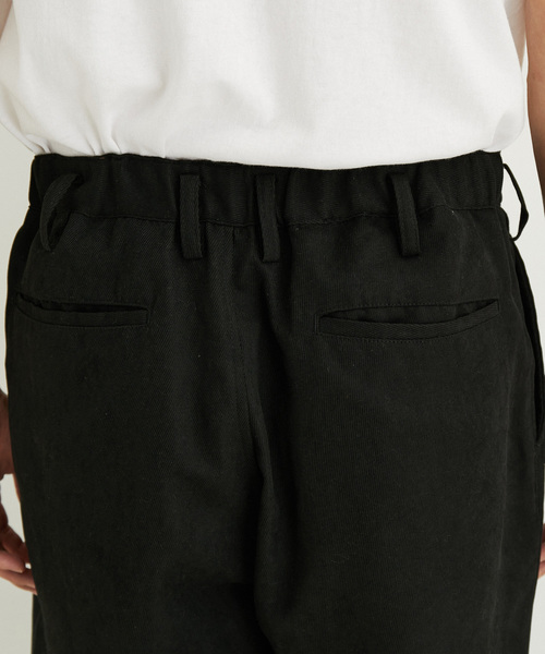 le cercle ADAM ET ROPE'(ルセルクルアダムエロペ)の「【mens】【セットアップ対応】起毛カルゼイージータックパンツ(その他パンツ・メンズ・ベージュ系その他/ブラック/チャコールグレー・L/M)」の11枚目の写真