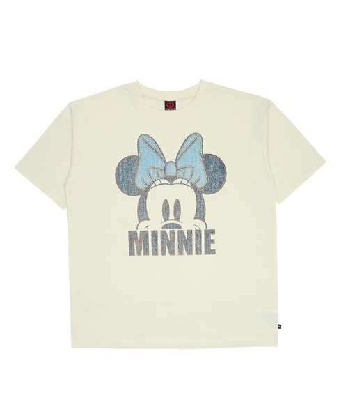Disney(ディズニー)の「親子お揃い ディズニー デニム貼付風Tシャツ 9466A(Tシャツ/カットソー・レディース・ライトイエロー/ベビーピンク/ホワイト系1/ホワイト系2・S/M/L/XL)」の5枚目の写真