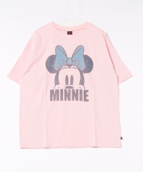 Disney(ディズニー)の「親子お揃い ディズニー デニム貼付風Tシャツ 9466A(Tシャツ/カットソー・レディース・ライトイエロー/ベビーピンク/ホワイト系1/ホワイト系2・S/M/L/XL)」の18枚目の写真