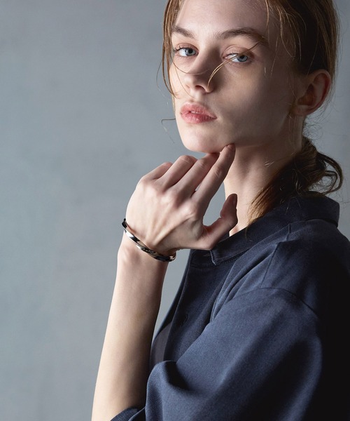 げさ出品 ブレスレット SERACE】Stainless bracelet（chain bracelet / twist bangle