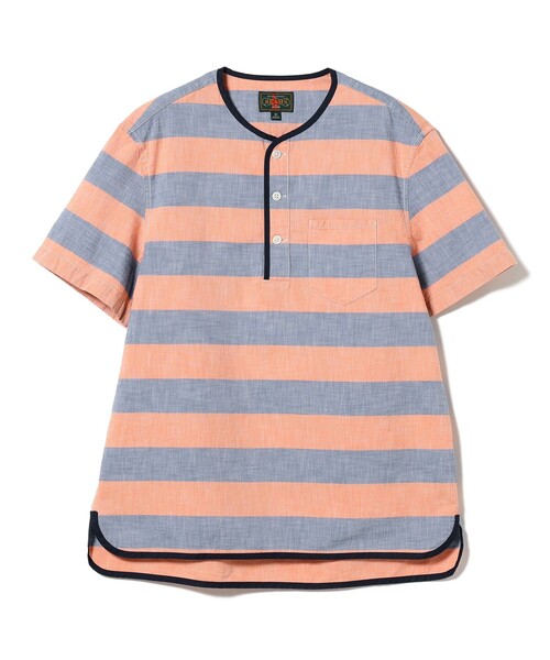 J.CREW(ジェイクルー)の「J.Crew × BEAMS PLUS / SHORT SLEEVE SHIRT(シャツ/ブラウス・メンズ・ピンク・S/M)」の2枚目の写真