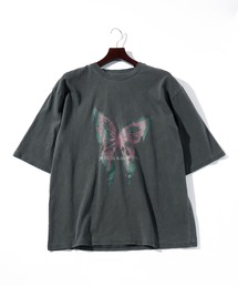 オーバーサイズ メンズライク プリント Tシャツ レディース