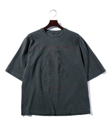 オーバーサイズ メンズライク プリント Tシャツ レディース