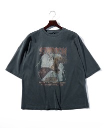 オーバーサイズ メンズライク プリント Tシャツ レディース