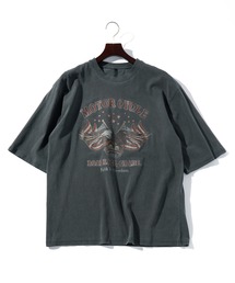 オーバーサイズ メンズライク プリント Tシャツ レディース