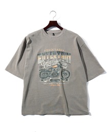 オーバーサイズ メンズライク プリント Tシャツ レディース