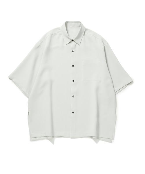 JUNRED（ジュンレッド）の「【 セットアップ対応 】ステッチワークレギュラーカラールーズシャツ（シャツ/ブラウス・メンズ・ブラック/オリーブ/ライトグレー・L/M/S）」の21枚目の写真