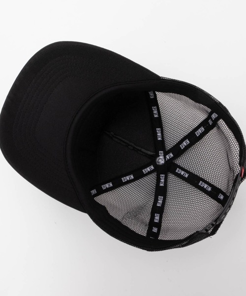 EDWIN（エドウィン）の「EDWIN 刺繍メッシュCAP（キャップ・メンズ・ブラック/ネイビー・FREE）」の7枚目の写真