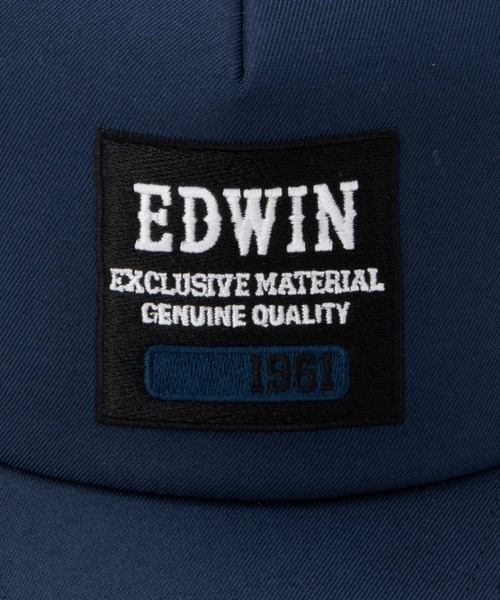 EDWIN（エドウィン）の「EDWIN 刺繍メッシュCAP（キャップ・メンズ・ブラック/ネイビー・FREE）」の11枚目の写真