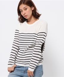 SEVENDAYS=SUNDAY | 畦編ニット　長袖プルオーバー(ニット/セーター)